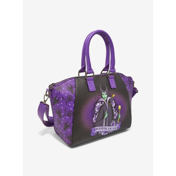 Loungefly Disney Maleficent Mistress Of Evil Satchel Bag Purse NWT main image 4